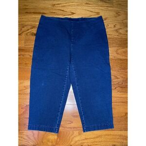 Pure Jill‎ Indigo Capris 34" waist